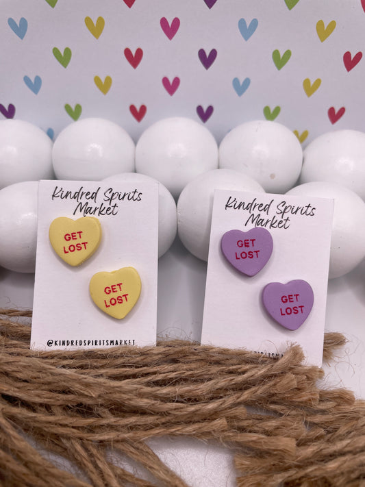 # 1201 salty conversation hearts, GET LOST