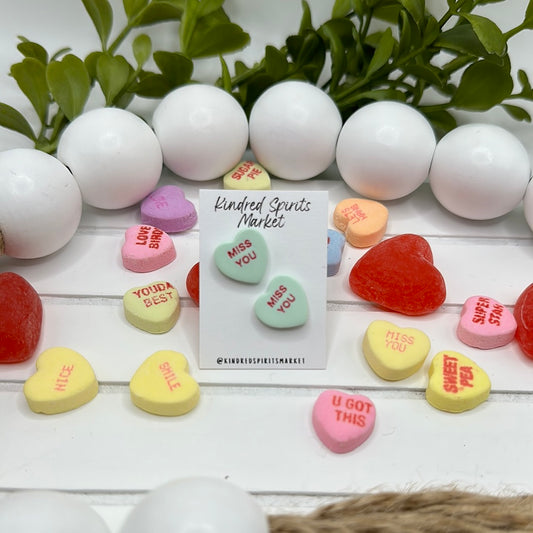 # 797 Sweet Heart Stud - Miss You